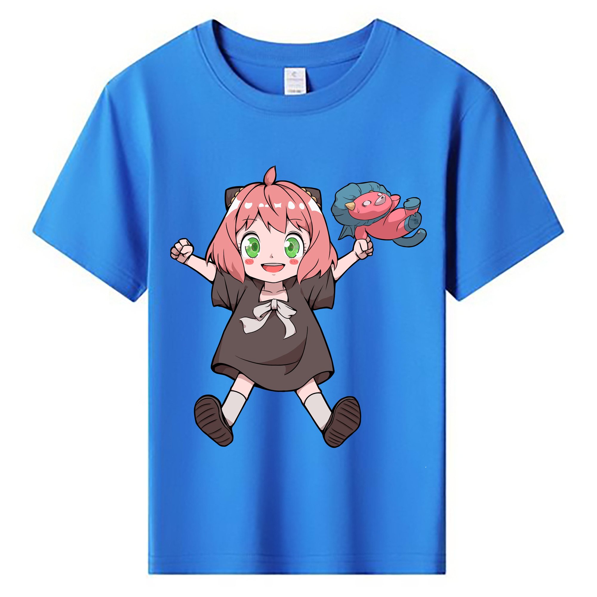 （画像用） SPY×FAMILY间谍家家酒 綿100％キッズTシャツ（フロントプリント）